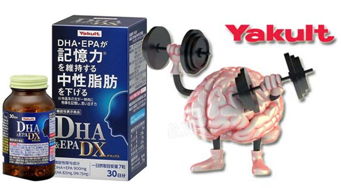 Viên uống bổ não Yakult DHA DX Nhật 210 viên